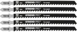 Strend Pro Set 5 lame pendular Strend Pro T311D pentru lemn, 132 mm, 6T (226547) Fierastrau