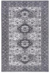 Mojdywan Szőnyeg, konyhai futószőnyeg 75x150cm, csúszásmentes szürke hagyományos mintával (46010)