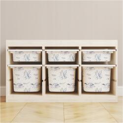  Matrica Ikea Trofast tárolódobozra, szemetesre, gyerekeknek, 7, 5x50 cm (TRFPOJ_1658_S)