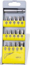Strend Pro Set biti Strend Pro BS2877, 16 piese, cu suport/holder pentru biti (2250635) Surubelnita