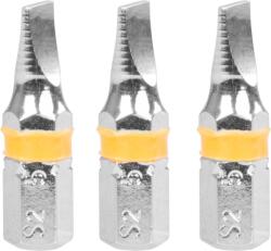 Strend Pro Set 3 biti Strend Pro plati 0, 8x5 mm (otel S2) pentru surubelnita (2250242) Surubelnita