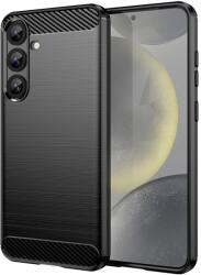  Carcasa Carbon Case compatibila cu Samsung Galaxy S26, Negru (5907769387623)