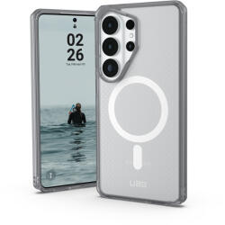 Urban Armor Gear Carcasa UAG DOT cu MagSafe compatibila cu Samsung Galaxy S26 Ultra, True Clear Ice / Ash (214547114331)