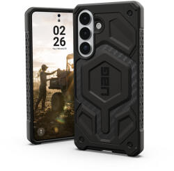 Urban Armor Gear Carcasa UAG Monarch Pro cu MagSafe compatibila cu Samsung Galaxy S26 Plus, Carbon Fiber (214514114242)