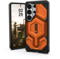 Urban Armor Gear Carcasa UAG Monarch Pro cu MagSafe compatibila cu Samsung Galaxy S26 Ultra, Kevlar Burnt Orange (214513113997)