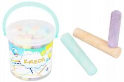 EM&EM Járda kréta vödörben 16 db Vödör Kréta Kréták Színes kréta XXX (59887643122)