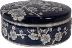 Clayre & Eef Cutie bijuterii ceramica multicolora Ø 18x8 cm (6CE2390deco)