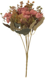 Clayre & Eef Buchet flori artificiale roz verzi 12x10x29 cm (6PL0401Pdeco)