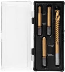 Strend Pro Set extractoare pentru suruburi rupte cu burghiu frezor Strend Pro SES41, 4 piese, 8 mm, HSS (212606)