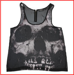 IRON FIST maiou damă IRON FIST - Loose Tooth - Black - DETERIORAT - MY1426