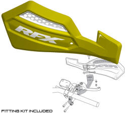  RFX RaceFX Series1 kézvédő, sárga (FXGU3010055YL)
