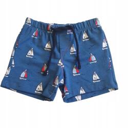 Mrofi Mrofi: Sötétkék nyomott mintás rövidnadrág 104-es méret