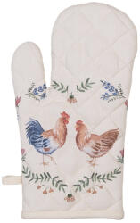Clayre & Eef Set 2 manusi termice bumbac Chicken 18x30 cm (CAR44deco)