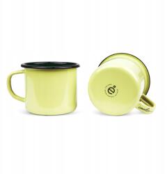  Zománcozott bögre zöld Emalco Enamelware|Plain B (EE_325)