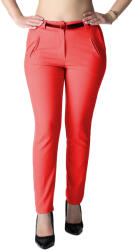 Pantaloni Chic Pantaloni Dama Eleganti Corai Papillion