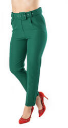 Pantaloni Chic Pantaloni Dama Eleganti Verzi Penelope Marime Mare
