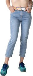 Pantaloni Chic Blugi Dama Boyfriends Albastri Allegra