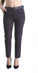 Pantaloni Chic Pantaloni Ava Eleganti Marime Mare Bleumarin Premium
