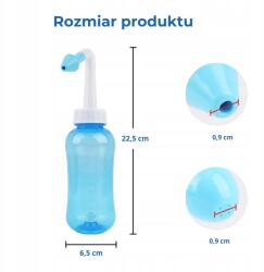  Orröblítő szájzuhany Felnőttek és gyermekek arcüregének tisztítására szolgáló készülék (89910001)