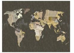 DecoNest Fotótapéta Pletykák a világból 200X154 (A0-LFTNT0435)