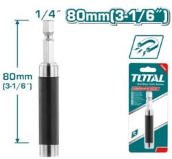 TOTAL Prelungitor magnetic pentru biti TOTAL 80 mm, prindere 1/4 (TAC463801) Surubelnita