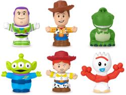 Mattel Little People Set Figurine Disney Pixar Toy Story JLM24 6 personaje pentru copii (JLM24) Figurina