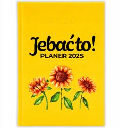 FunnyCase Könyvnaptár 2026 J*félj Tőle! Citrom tervező Időzítő Ajándék Wz (Kalendarz Cytrynowy J*BAĆ TO!)