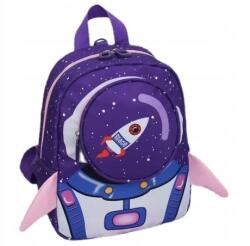 MPMAX Óvodai hátizsák Rakéta Kozmosz fiúknak, lányoknak többszínű (PLECACZEK PRZEDSZKOLNY DZIECIĘCY)