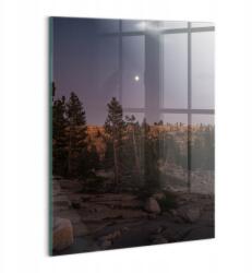 Wallfluent Fotó Üvegkép Falra Szoba Klasszikus Köves út Yosemite (010010010230100075689)