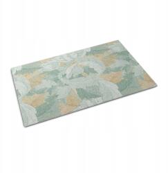 Wallmuralia Modern kültéri lábtörlő növényi zöld nyomtatással 90 cm x 60 cm (010650720020000088016)