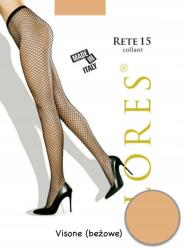 Lores Hálós harisnya Lores Rete 15 Visone Bézs, 1/2 (xs/s) méret - a szezon slágere