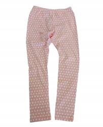 Bembi Lány leggings Bembi 122 rózsaszín, szívecskés