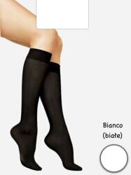 Lores Fall 60 Den sima mikroszálas térdzokni, fehér