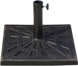 Outsunny Bază Greutate pentru Umbrelă de Soare, Rezistentă, Φ3, 8-4, 8cm, 16Kg, Ideală pentru Grădină | Aosom Romania (01-0899)