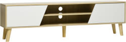 HomCom Mobile Porta TV fino 65" con Armadietti e Ripiani Aperti, 150x30x42cm | Aosom Romania (839-660V00AK)