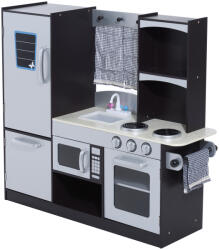 HOMCOM Bucatarie Jucarie HomCom cu Frigider Cuptor, Microunde, Aragaz, Chiuveta | Aosom RO (350-004) Bucatarie copii
