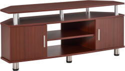 HomCom Mobilier pentru TV HOMCOM, 2 rafturi, 120x39.5x52cm, maro | Aosom Romania (833-324BN)