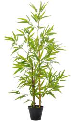 Outsunny Bambus artificial in ghiveci Outsunny, 120 cm, verde | Aosom Romania (844-338)