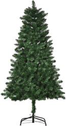 HOMCOM Brad de Craciun Artificial cu Baza Detasabila, brad verde, din PVC si Otel, Φ75x150cm, Verde HOMCOM | Aosom Romania (830-354)
