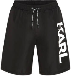 Karl Lagerfeld M Costum de baie Karl Logo Long Boardshorts A1M46009 999 black