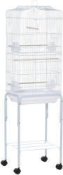 PawHut Colivie pentru pasari PawHut, 46.5x36x157cm, alb | Aosom Romania (D10-019V01WT)