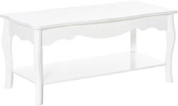 HomCom Masa pentru cafea HOMCOM, din lemn, 94x44x42 cm, alba | Aosom RO (833-238) Masa de cafea