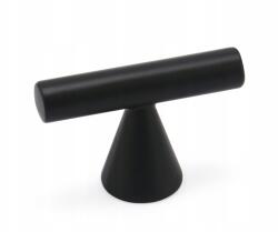 Schaffner Bútorakasztó Fogantyú Fekete Matt Fém Nova 45 x 29 x 9 (18) (GNOBL)