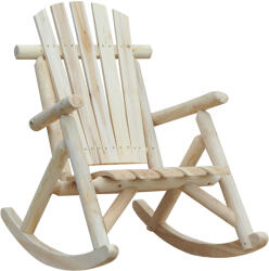 Outsunny Scaun Balansoar de Gradina stil Adirondack din Lemn 96x66x98cm | Aosom Ro (84A-046) Balansoar