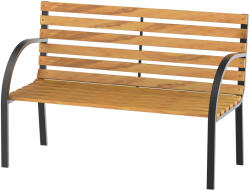 Outsunny Banca de Gradina sau Terasa cu 2 locuri, in Otel 122L x 60L x 80Hcm | Aosom Romania (84B-188)