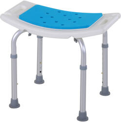 HOMCOM Scaun dus HOMCOM, aluminiu, antiderapant, inaltime reglabila | Aosom Romania (713-052)
