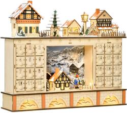 HOMCOM Calendar de Advent, calendar de Craciun, decoratiunde de Craciun HOMCOM | Aosom Romania (830-413)