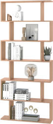 HOMCOM biblioteca cu 6 rafturi, design modern, 80x23x192cm | Aosom Romania (833-382BN) Raft