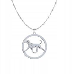 Mejk Jewellery Ezüst nyaklánc kutyával Pinczer Közepes 925 Ékszer Ajándék Gravírozás Ingyenes (Pinczer Średni - German Pinscher)