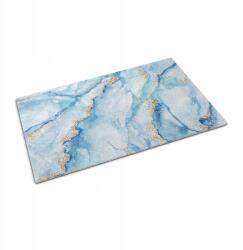 Wallmuralia Modern, kültéri lábtörlő, Kék Márvány mintával, 90 cm x 60 cm (010650720020000020891)